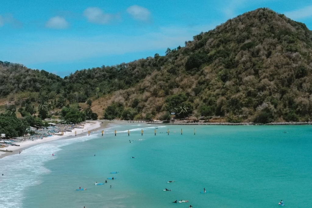 Lombok surfing for beginners